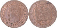France Centime Coin, Napoleon III, Napoléon III, Lyon -