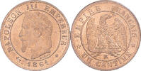 France Centime Coin, Napoleon III, Napoléon III, Strasbourg -