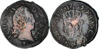 France Liard d'Aix Coin, Louis XV, Aix, Copper -