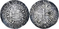 France Gros blanc à la couronne Coin, Jean II le Bon -