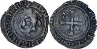 France Liard au dauphin Coin, Charles VIII, Saint Lô, Billon -