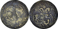 United Kingdom Medaille Saint Georges Terrassant le Dragon, Brass -