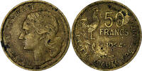 France 50 Francs Guiraud, Beaumont - Le Roger, Aluminum-Bronze -