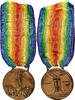 Italy Medaille Médaille Interalliée de la Victoire, WAR, Excellent -