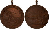 Switzerland Medaille Luzern Turnfest, Excellent Quality, Copper, 33 -