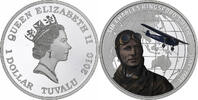 Tuvalu Dollar Elizabeth II, Sir Charles Kingsford Smith, Perth, Proof -