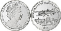 BRITISH VIRGIN ISLANDS 10 Dollars Elizabeth II, Centenary of Naval Aviation -