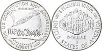 United States Dollar 200ème anniversaire de la Constitution -