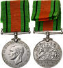United Kingdom Medal War, Georges VI, Excellent Quality, Nickel, 36 -