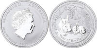 Australia 50 Cents Elizabeth II, Year of the Rabbit, Perth, Silver -