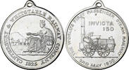 United Kingdom Medal The Worlds First Passenger Steam Railway, Copper-nickel -