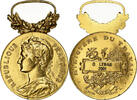 France Medal Médaille d'honneur du travail, Excellent Quality, Borrel -