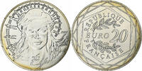 France 20 Euro Paris, Silver, KM:New -