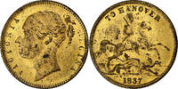 United Kingdom betaalpenning Victoria, To Hanover, Brass -