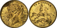 United Kingdom betaalpenning Victoria, To Hanover, Brass -