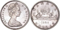 Canada Dollar Coin, Elizabeth II, Royal Canadian Mint, Ottawa -