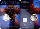 Andorra 2 Euro 25 years of Constitution, BU, Bi-Metallic -