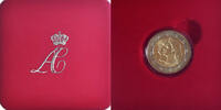 Monaco 2 Euro Mariage Princier, Paris, BU, Bi-Metallic -