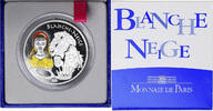 France 1-1/2 Euro Blanche Neige, Paris, Silver, KM:1840 -