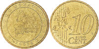 Monaco 10 Euro Cent Paris, Brass, KM:170 -