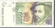 Spain 1000 Pesetas Banknote, 1992-10-12, KM:163 -