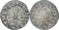 German States 2 Kreuzer Coin, ALSACE, Strasbourg, Silver -