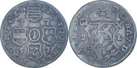 LIEGE 2 Liards Coin, John Theodore, Liege, Copper, KM:158 -