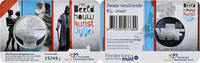 Netherlands 5 Euro Beeldhouwkunst, Silver Plated Copper -