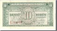 Czechoslovakia 10 Korun Banknote, Undated, KM:60a -