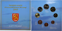 Finland 1 Cent to 2 Euro euro set, Mint of Finland, BU -