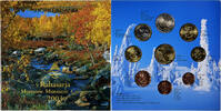 Finland 1 Cent to 2 Euro euro set - gold panning, Mint of Finland, BU -