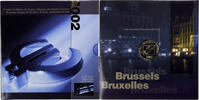 Belgium 12 x 1c. - 12 x 2c. + jeton STGL -