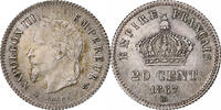 France 20 Centimes Napoleon III, Napoléon III, Strasbourg -