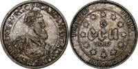 Belgium 5 Ecu Silver, KM:166 -