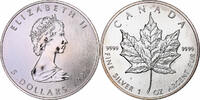 Canada 5 Dollars Elizabeth II, Royal Canadian Mint, Silver -