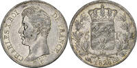 France 5 Francs Charles X, Strasbourg, Silver, Gadoury:643 -