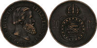 Brazil 20 Reis Pedro II, Brussels, Bronze, KM:474 -