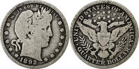 United States Quarter Barber Quarter, U.S. Mint, Silver -