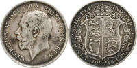 Great Britain 1/2 Crown George V, Silver, KM:818.1 -
