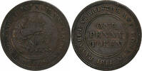 Great Britain Penny Token Gloucestershire, Copper -