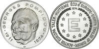 Germany Medal Huitième Ecu d'Europe, Georges Pompidou, Politics -