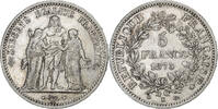 France 5 Francs Hercule, Bordeaux, Silver, Gadoury:745a -