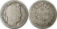 France Franc Louis-Philippe, Strasbourg, Silver, Gadoury:453 -