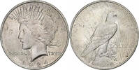 United States Dollar Peace Dollar, U.S. Mint, Silver, KM:150 -