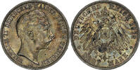 Kingdom of Prussia 3 Mark Wilhelm II, Berlin, Silver, KM:527 -