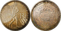 France 25 Euro Silver, Gadoury:EU338, KM:1581 -