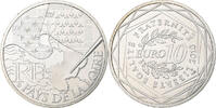 France 10 Euro Pays De La Loire, Paris, Silver, KM:1665 -