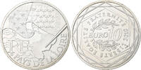 France 10 Euro Pays De La Loire, Paris, Silver, KM:1665 -