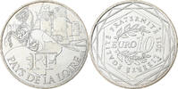 France 10 Euro Pays De La Loire, Paris, Silver, KM:1746 -