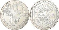 France 10 Euro Pays De La Loire, Paris, Silver, KM:1746 -